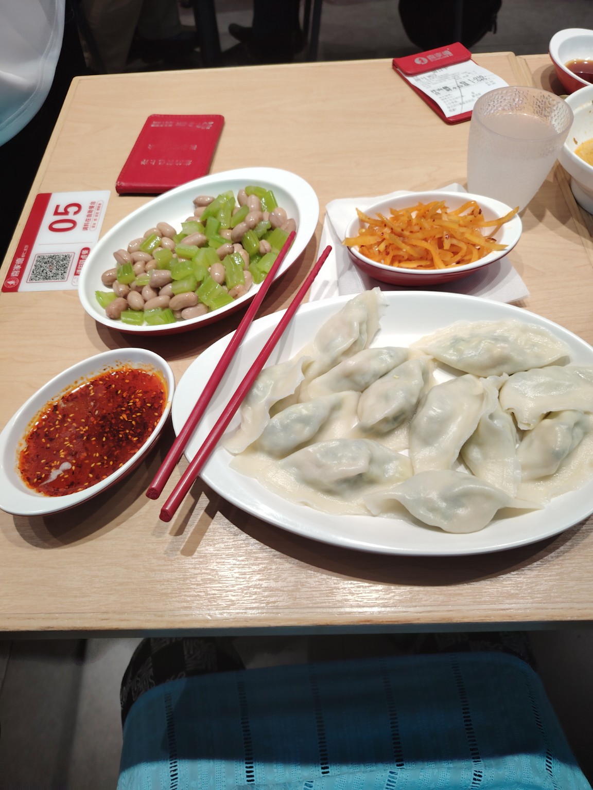 Dumplings at Beijing South Railway Station